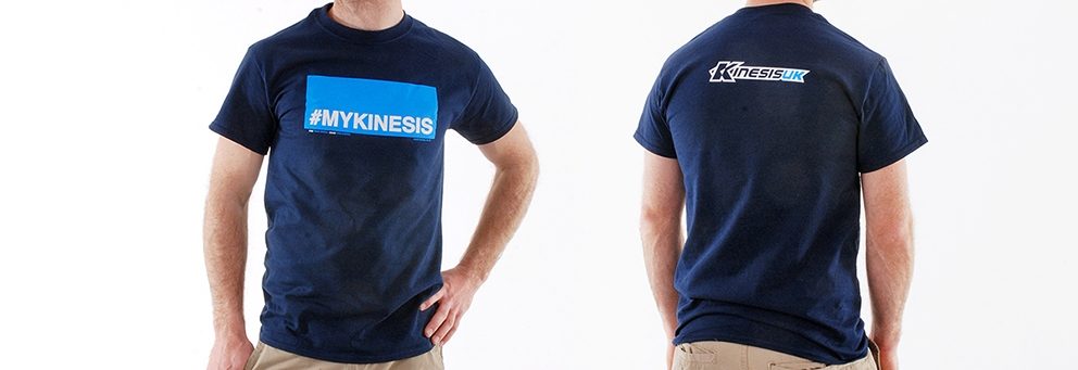 navy blue #MYKINESIS Cycling T-shirt