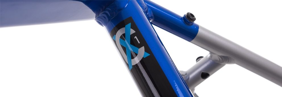 Blue CX1 cyclocross frame