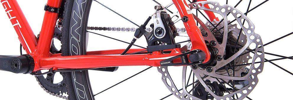 Red Kinesis Crosslight Pro6 Disc Bike